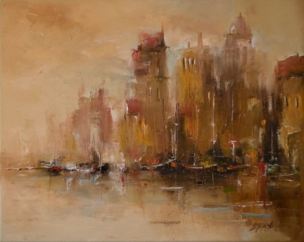 Пейзажи Парижа Антуан Бланшар