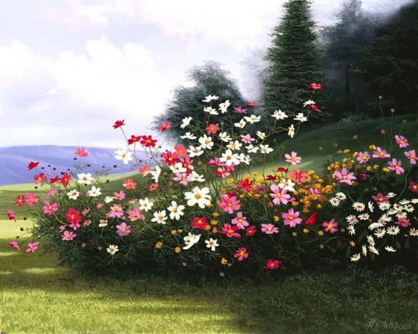 Американский художник Egidio Antonaccio.