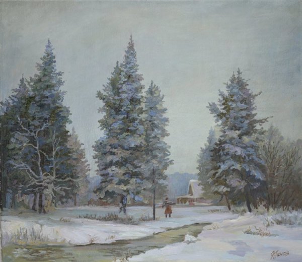 Панов Эдуард Порфирьевич зима