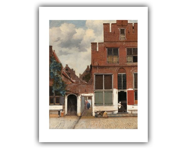 Вермеер улочка Делфта