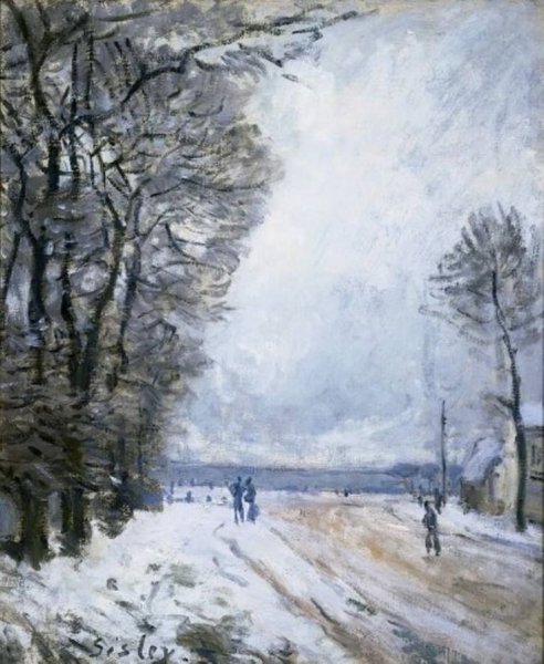 Клод Писсарро зима