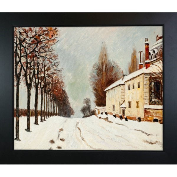 Альфред Сислей снег