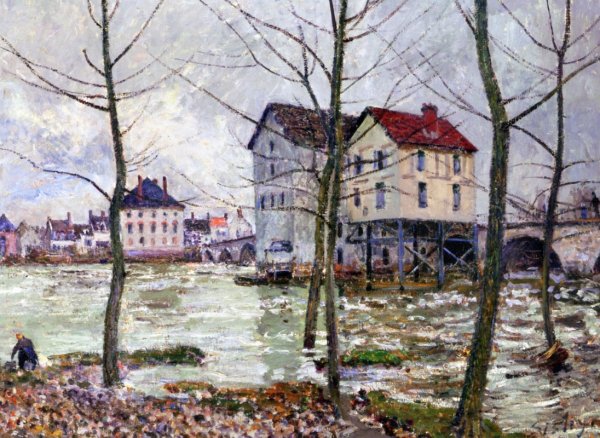 Альфред Сислей Moret sur Loing