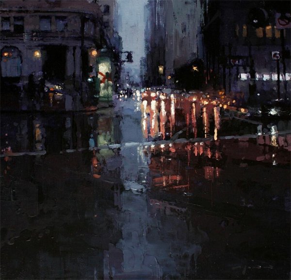 Джереми Манн городские пейзажи