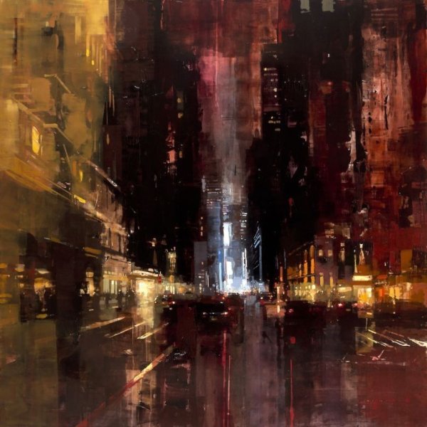 Джереми Манн картины город