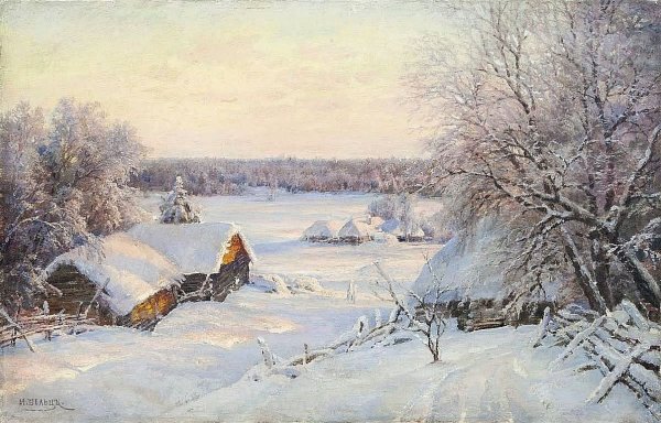 Вельц Иван Августович 1866-1926 зима