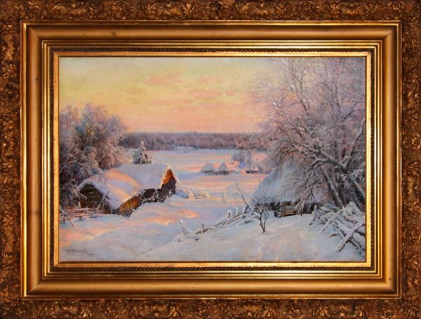 Вельц Иван Августович 1866-1926 зима