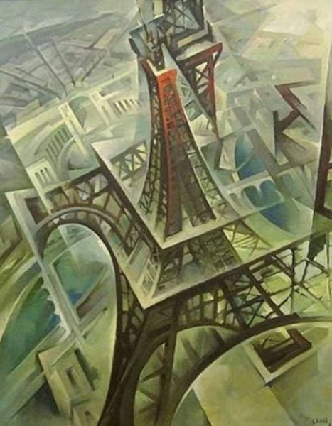 Туллио крали. Городской пейзаж. 1939