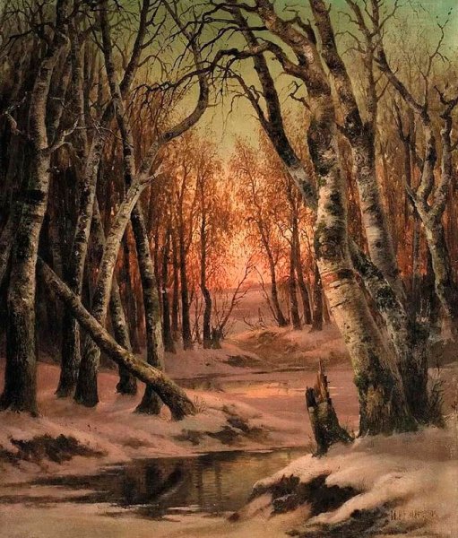 Андерс Андерсен Лундбю картины