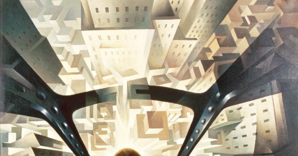 Туллио крали. Городской пейзаж. 1939