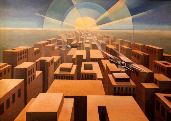 Аэроживопись футуризм