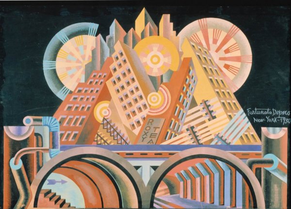 Художник-футурист Dusso