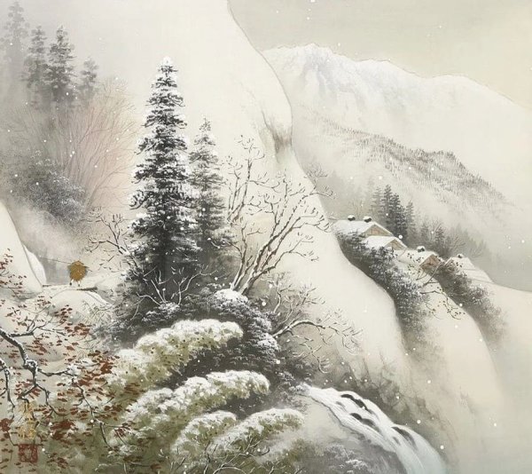 Сансуй Пейзажная живопись Японии