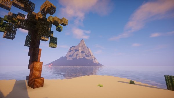 Красивый фон в МАЙНКРАФТЕ