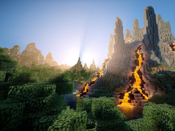 Красивые мечта в МАЙНКРАФТЕ