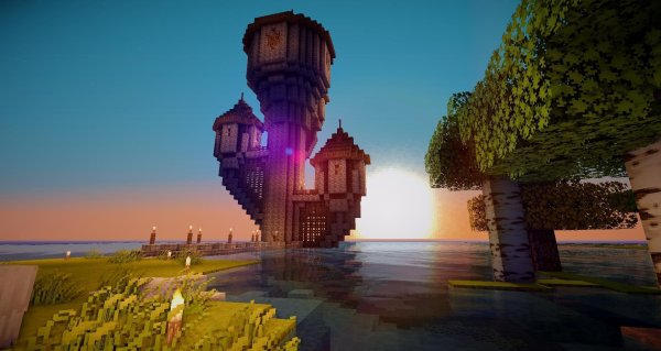 Мир МАЙНКРАФТА С шейдерами