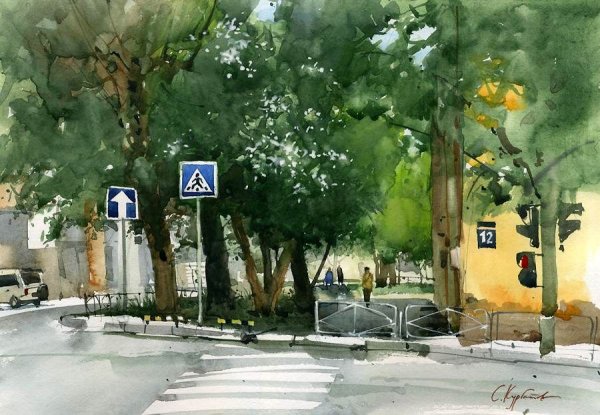 Курбатов Сергей этюды