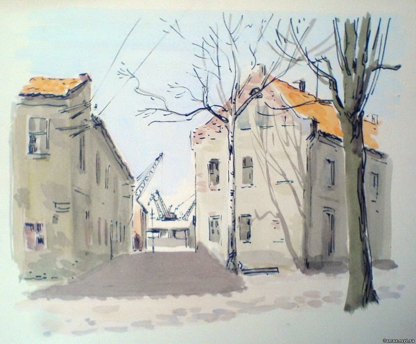 Антон Батов художник акварелист