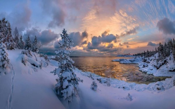 Фёдор Лашков Карелия Ладожское озеро зима
