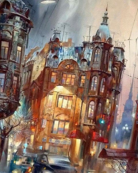 Городские пейзажи Иван Славинский