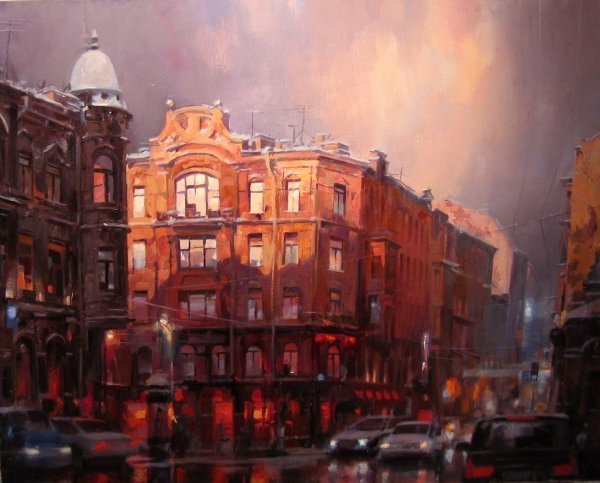 Иван Славинский картины Питер