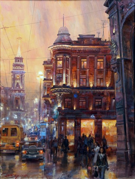 Картины Ивана Славинского Питер
