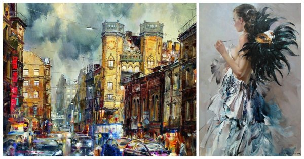 Художник Иван Ефимович Славинский пейзаж