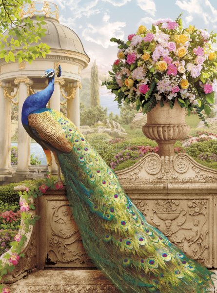 Алмазная мозаика "Райский сад"
