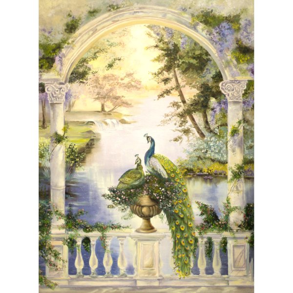 Волшебный лес Вриндавана Павлины