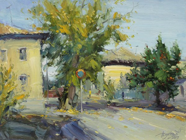 Этюды маслом