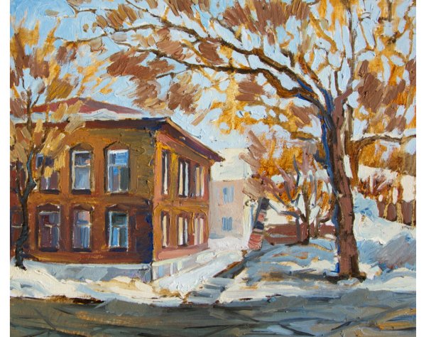 Этюд городского пейзажа