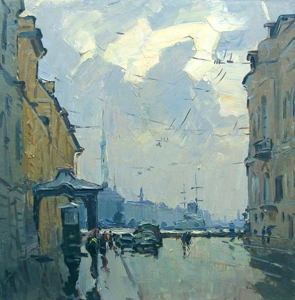 Семёнов Александр Михайлович дождливый день