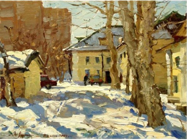 Зима Николай Лукашук художник