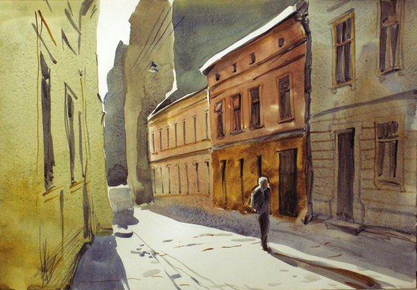 Улица Репина живопись