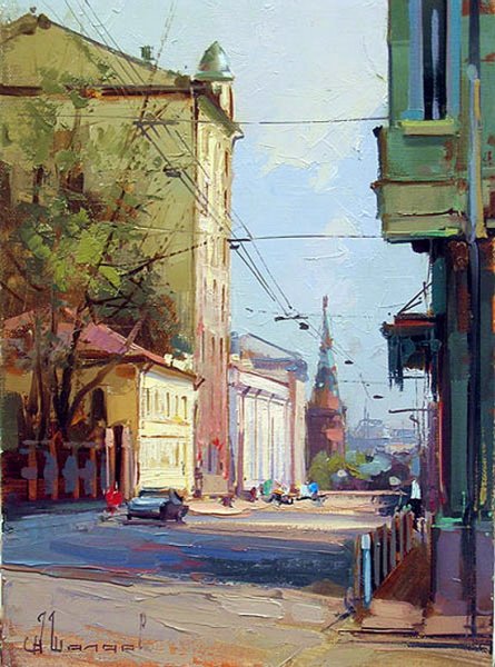 Алексей Шалаев городской пейзаж