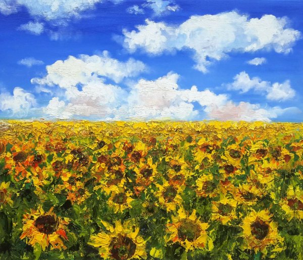 Куинджи Подсолнухи