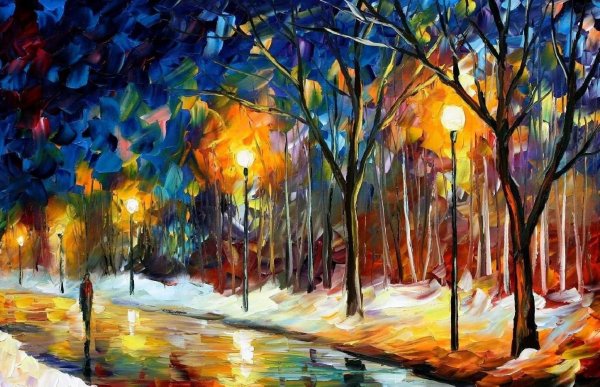 Картины художника Леонид Афремов Лондон