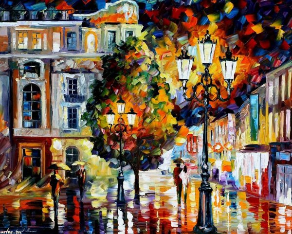 Леонид Афремов Париж