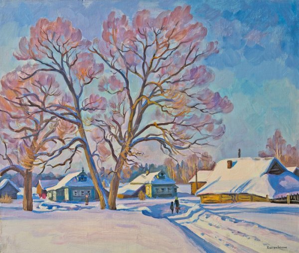 З. Серебрякова пейзаж