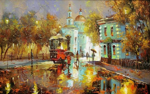 Художник Спирос Дмитрий Импрессионист