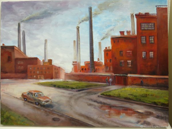 Пейзаж Самохвалов Индустриальный