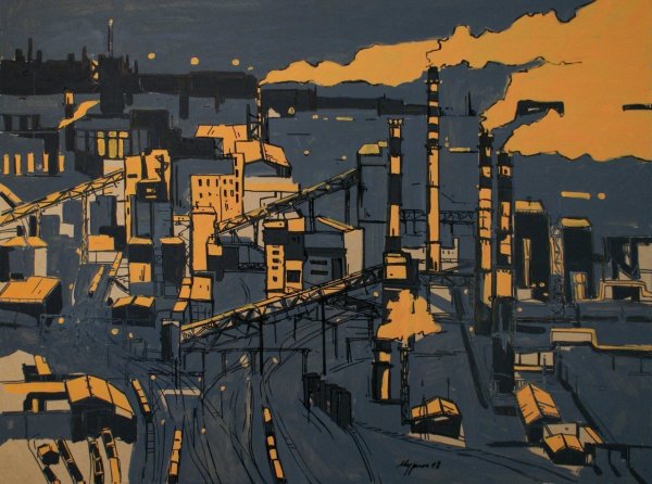 Игорь дубовой художник акварель Москва