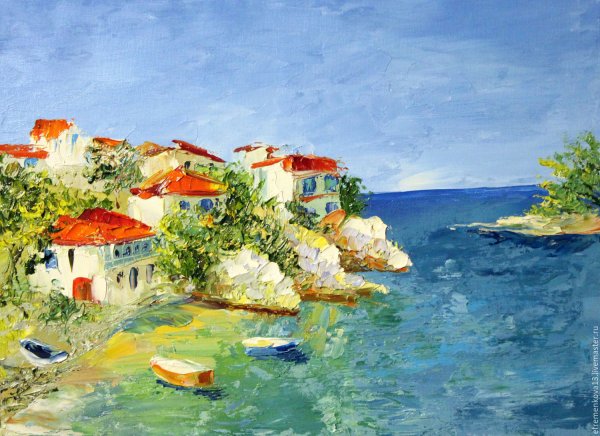 Греция живопись мастихин