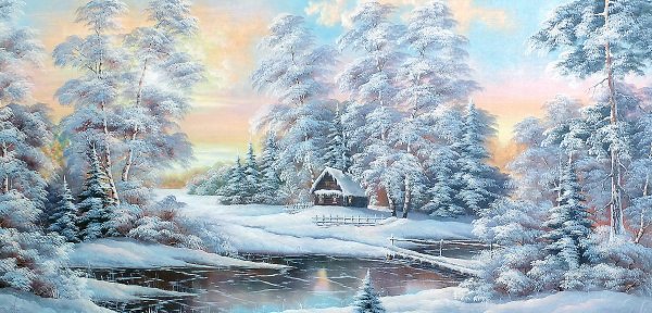 Пейзажи природы живопись