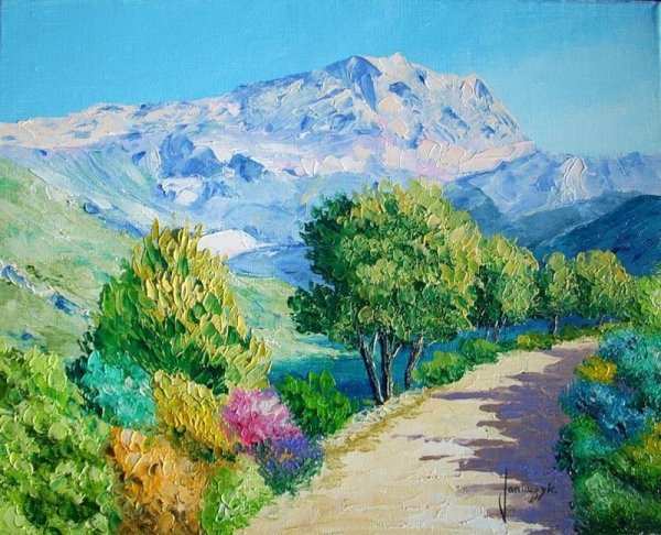 Картины Randy Hayashi горы