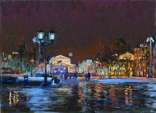 Улочки Италии линейная перспектива