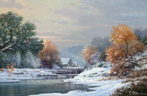 Пейзажи художника Юрия Корникова