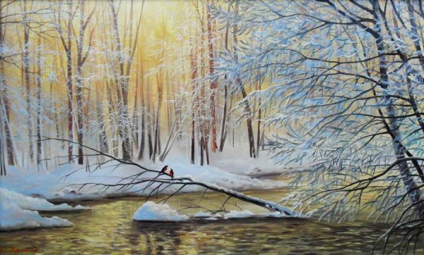 Крюков весенний пейзаж