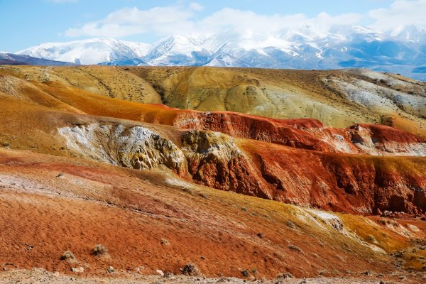 Долина Кызыл-чин (Алтайский Марс