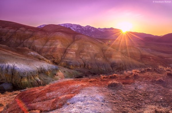 Марсианские пейзажи Кызыл-чин